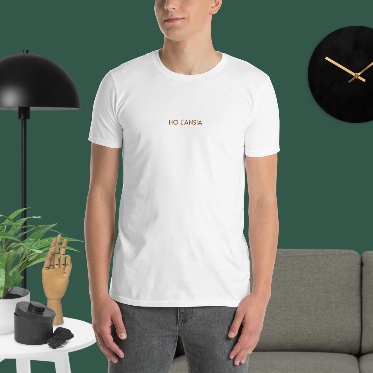 Ho L'Ansia Short-Sleeve Unisex T-Shirt