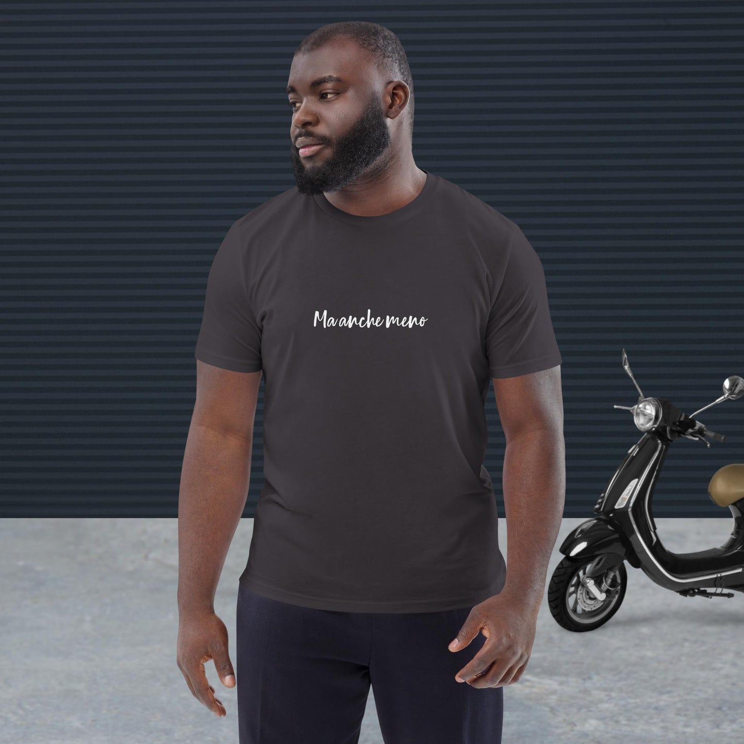 Anche Meno Unisex Organic Cotton Tee