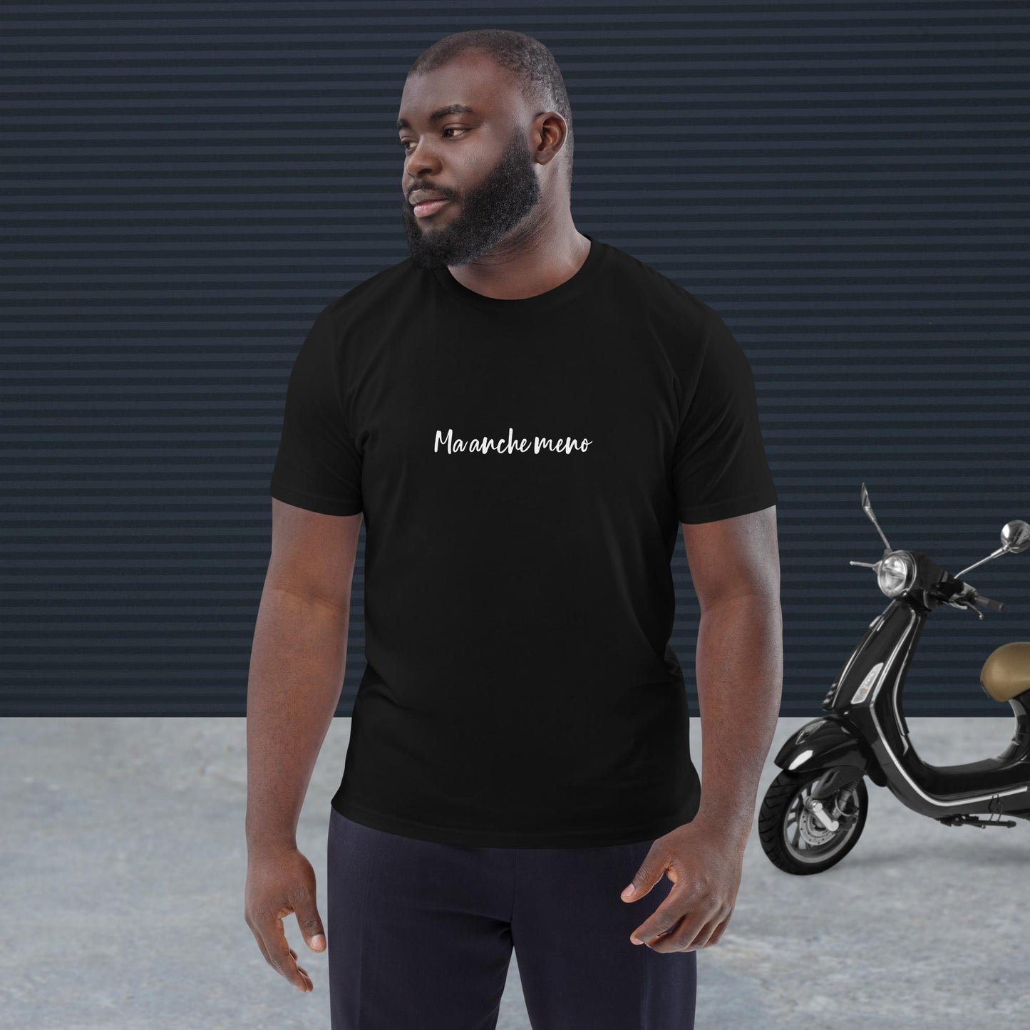 Anche Meno Unisex Organic Cotton Tee