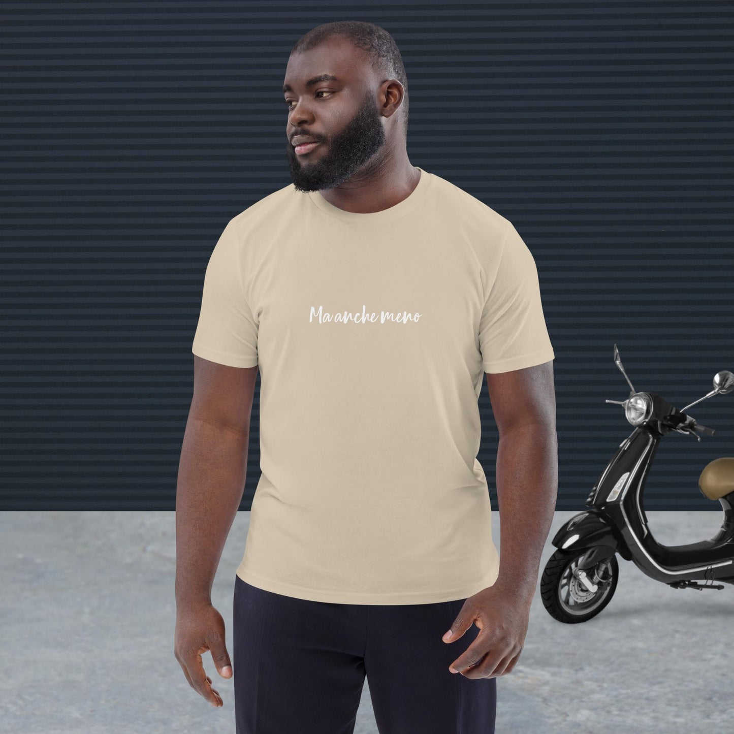 Anche Meno Unisex Organic Cotton Tee