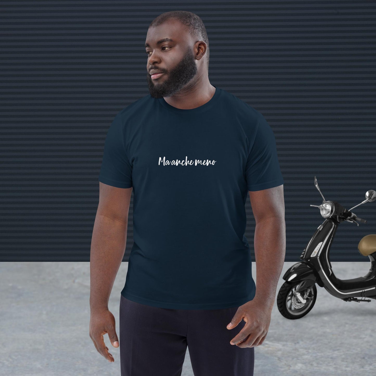 Anche Meno Unisex Organic Cotton Tee