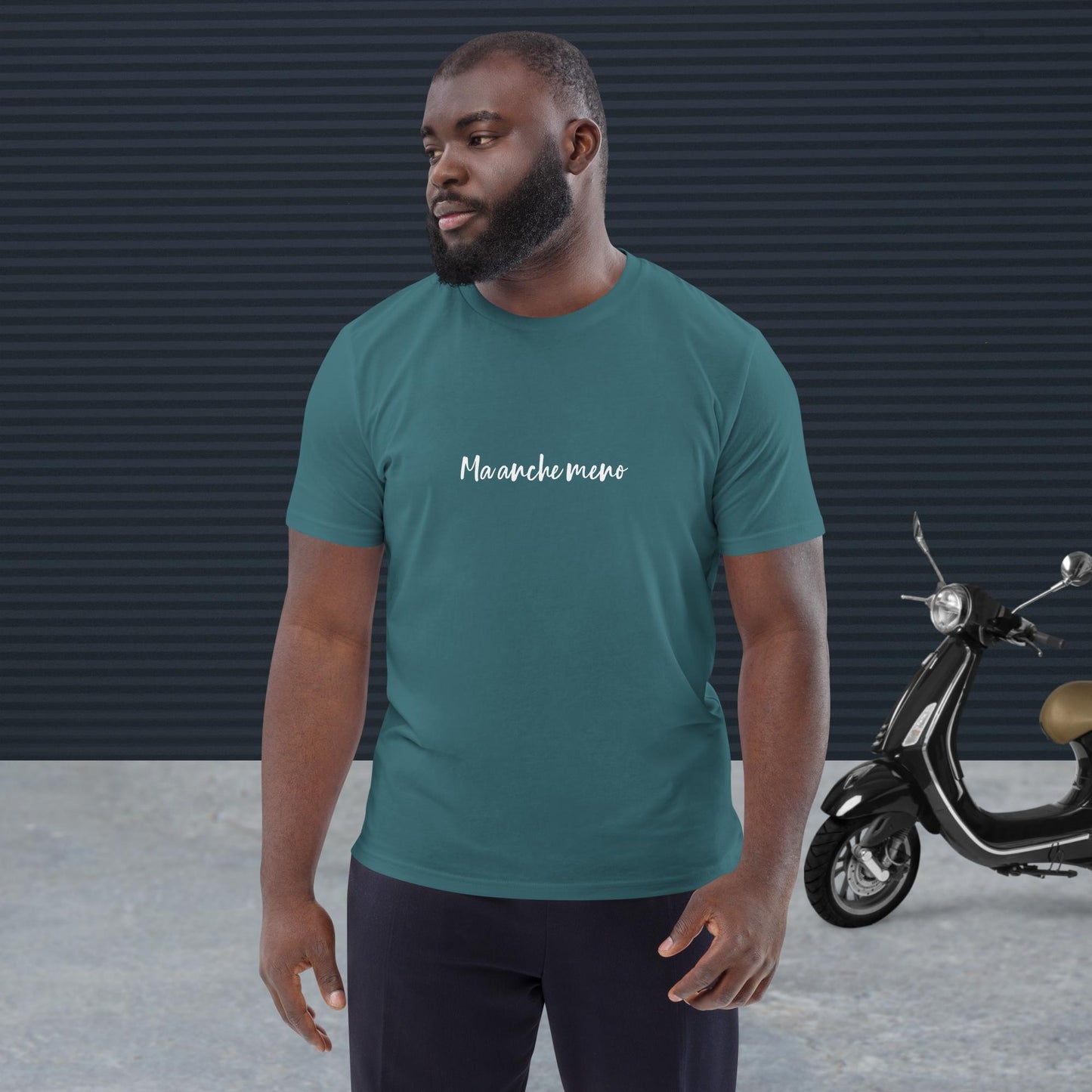 Anche Meno Unisex Organic Cotton Tee